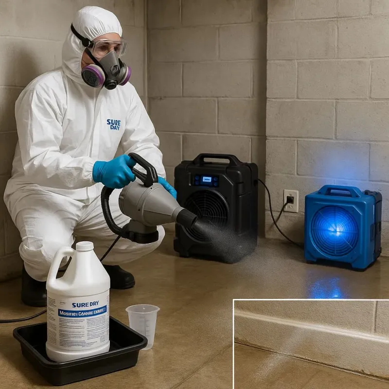 Sanitization and Odor Removal process in Arlington Heights, WA